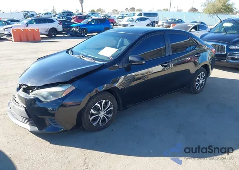 2016 Toyota Corolla L z USA, uszkodzony, nr VIN 5YFBURHE5GP542678